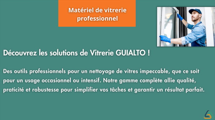 La gamme vitrerie est une gamme particulièrement importante